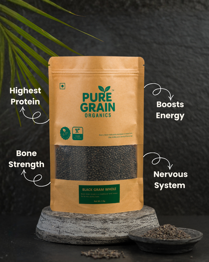 Black Gram Whole / Urad Sabut