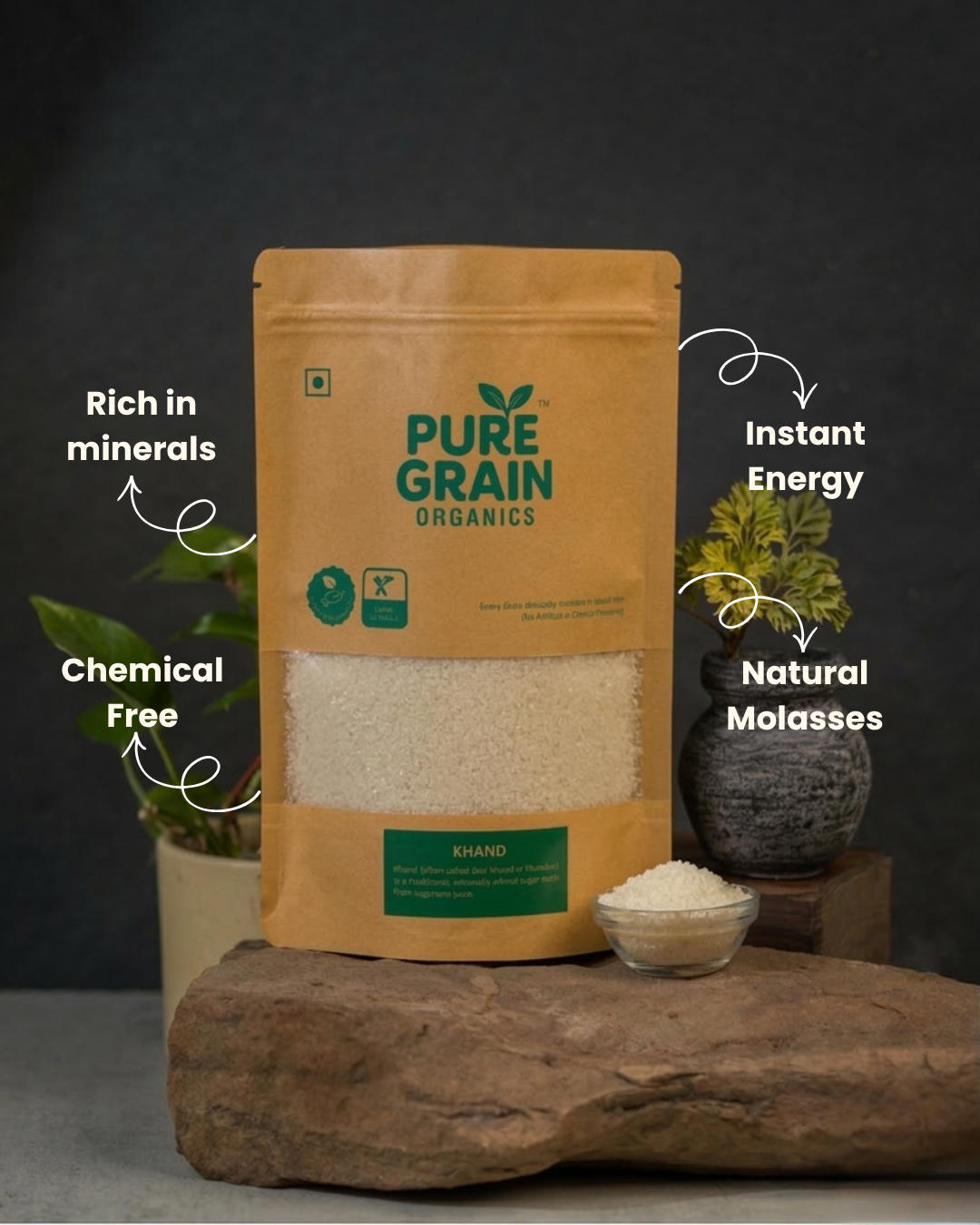 Khandsari Sugar (Desi Khand)