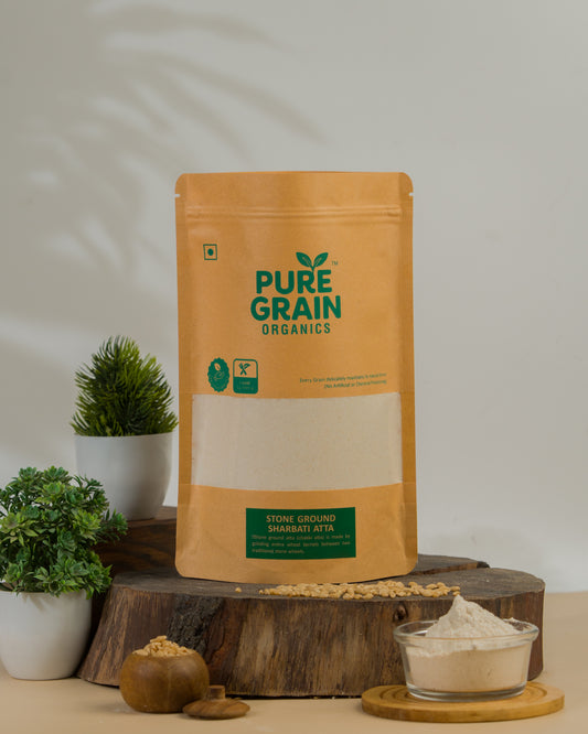 Stone-Ground Sharbati Atta