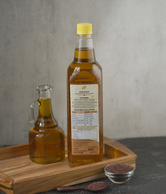 Wood-Pressed Mustard Oil