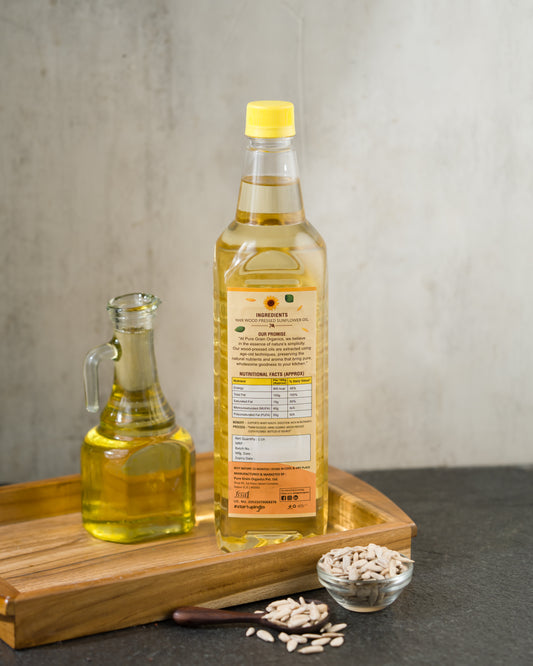 Wood-Pressed Sunflower Oil